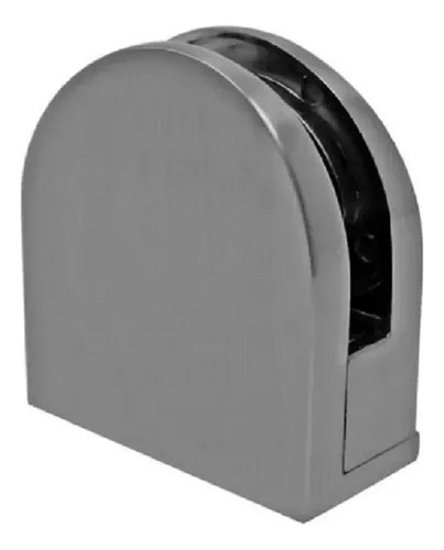 Conector Grapa Para Barandal Para Cristal Jackson Cgpdais Color Plateado