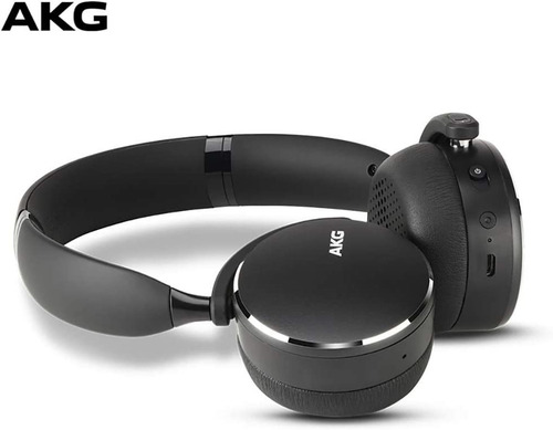 Imagen 1 de 6 de Akg Y500 - Auriculares Plegables Con Bluetooth Color Negro