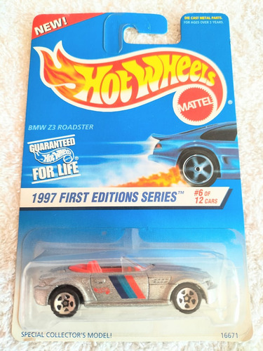 Bmw Z3 Roadster, Hot Wheels, Mattel, Malaysia, 1990, A784