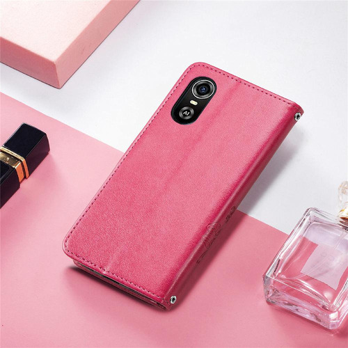 Funda For Zte Blade A31 Plus Funda De Cuero Flip Cover
