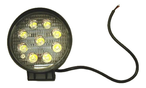 Faro Caminero Led Redondo 110mm 9 Leds 27w 12/24v - Tyt