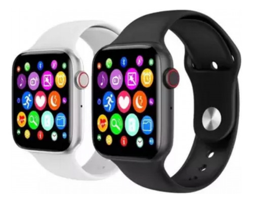Relógio Smartwatch Pro Série Gl08 Inteligente Bluetooth Cor da caixa Preto Cor da pulseira Preto Desenho da pulseira Liso