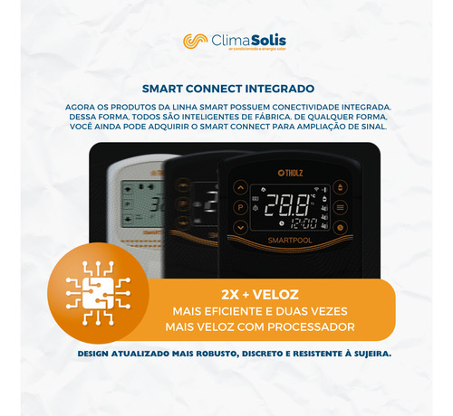 Controlador Temperatura Tsz Smartheat 2o Geração Wi-fi Tholz