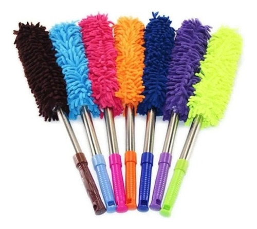Plumero De Color 50 Cm Sencillo Para Limpieza Microfibra
