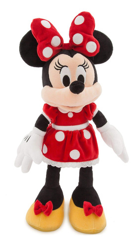 Minnie Mouse - Peluche (tamaño Mediano), Color Rojo