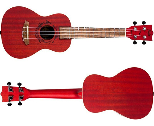 Ukulele acústico concierto Flight Duc 380 Coral coral