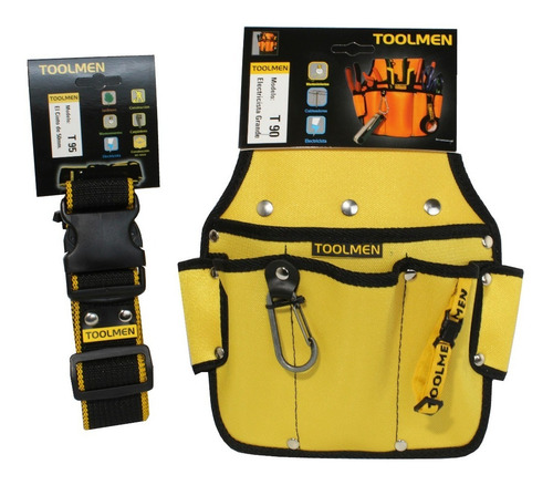 Imagen 5 de 7 de Toolmen T90 Cartuchera Portaherramientas Con Cinturon T95