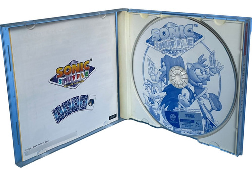 Sonic Shuffle - Dreamcast - Jogo Físico - Livre