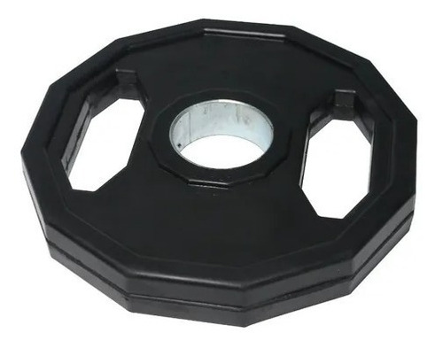 Imagen 1 de 2 de Disco Olímpico Revestido En Goma 1,25 Kg 50 Mm Con Agarre