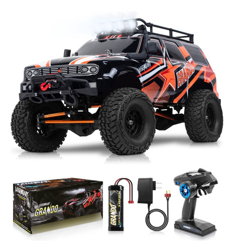 Camioneta Rc 4x4 Escala 1/10 Para Crawler Profesional Grando