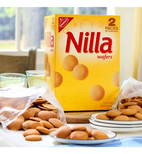 Nilla Wafers Vanilla Wafer Cookies, 2pk., 15 Oz