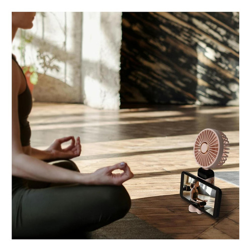 Mini Ventilador Portátil-4000mah Tipo-c Recargable, 5 90 ° Y