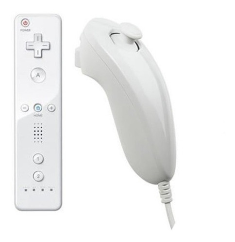 Control + Nunchuck Compatible Con Consola Wii