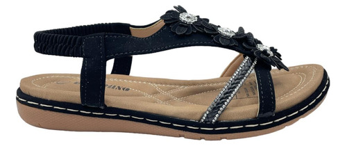 Sandalias De Mujer Bajas Cómodas Suaves Livianas Verano 077