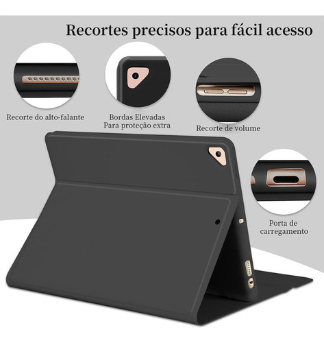 Teclado, Funda Y Ratón Para iPad 6ª Generación De 9,7 Pulgad