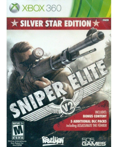 Sniper Elite V2 Silver Star Edition ( Xbox 360 - Fisico )