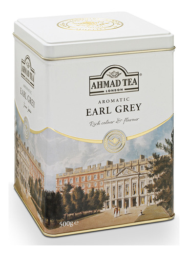 Earl Grey Ahmad Tea Te Negro Con Bergamota 500g