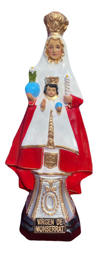 Virgen De Monserrat Figura Modelo De 65 Cm Envio Gratis