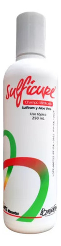 Shampoo Medicado Sulficure Para Perro Y Gato 250 Ml Y A Fragancia Aloe Vera