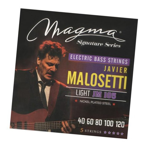 Encordado Bajo 5 Magma Jm105 040-120 Javier Malosetti