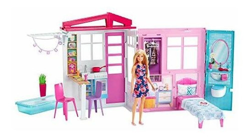 Muñeca Barbie, Casa, Muebles Y Accesorios