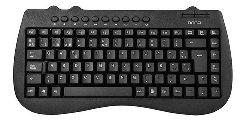 Teclado Multimedia Usb Noga Nkb-78033 Pc Notebook Español Ñ