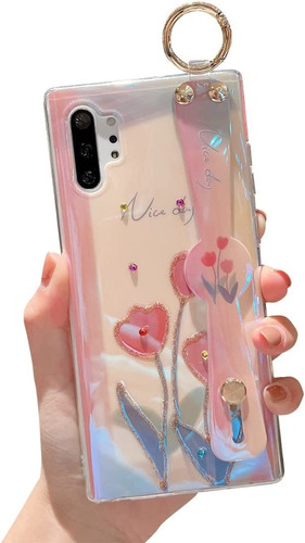 Funda Para Samsung Galaxy Note 10 Plus - Flores Rosas
