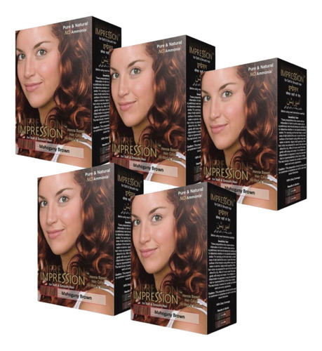 Henna Natural Tinte Cabello (30 Sobres) Sin Amoníaco Colores