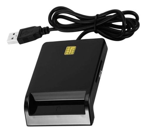 Leitor De Cartão Usb Padrão Emv Eid Id Bank Cac