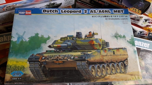 Hobby Boss Leopard 2 A5/a6nl Mbt 1:35 - Kit De Tanque