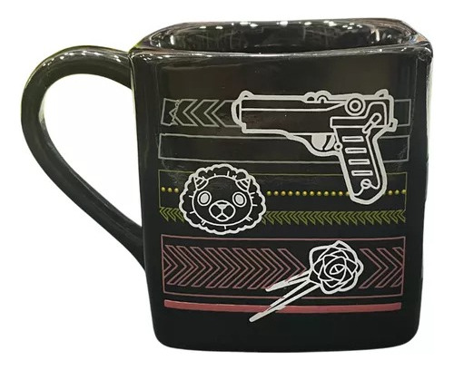 Caneca Quadrada Spy X Family Clube Comix C/nfe Cor Preto