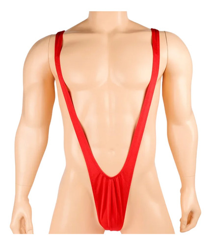 Mankini Traje De Baño Para Hombre Calzon Tanga Tirantes