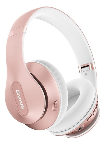 Auriculares Inalámbrico Glynzak Wh207a Rosa Bluetooth