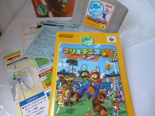 Mario Tennis 64 Nintendo 64 Com Caixa E Manual Japan N64 (Usado)