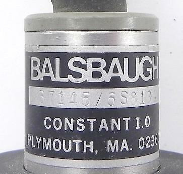 Balsbaugh Conductivity/resistivity Cell 37145/5s8131 Ttm