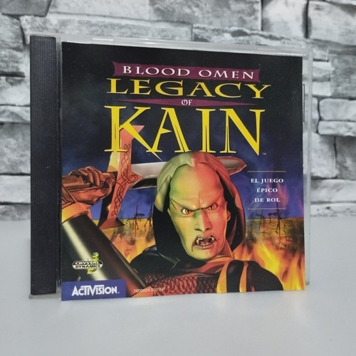 Blood Omen Legacy Of Kain Juego Para Pc Cd Rom Vintage Retro