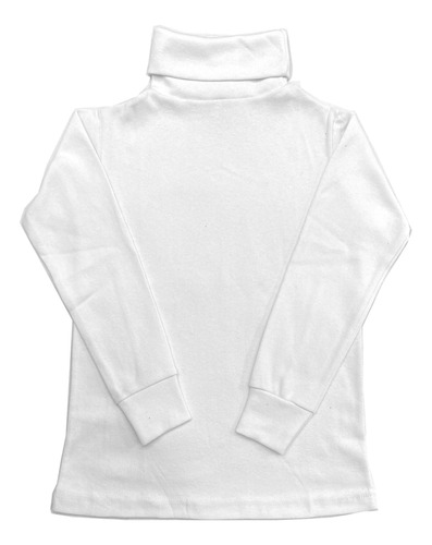 Polera Camiseta Niño Algodon Interlock Colores  T. 1 Al 18