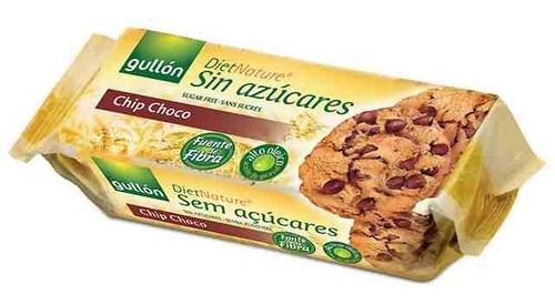 2pz Galletas Gullon Chip Choco Zero Sin Azúcares Diet Nature