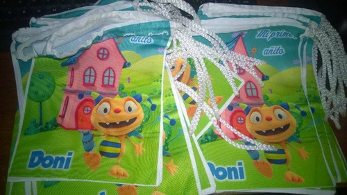 Bolsitas De Tela 10 Personalizadas 15x20