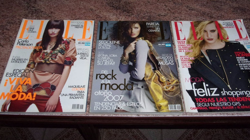 3 Revistas Elle Edición Especial: Moda, Maquillaje | MercadoLibre