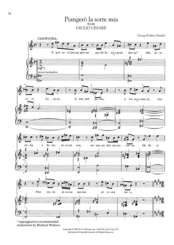 Arias For Soprano Volumen 2: G. Schirmer Opera Anthology (co