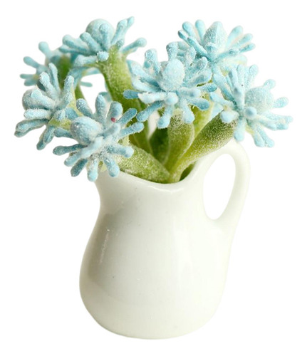 Accesorios De Flores Para Casa De Muñecas, Casa De Azul