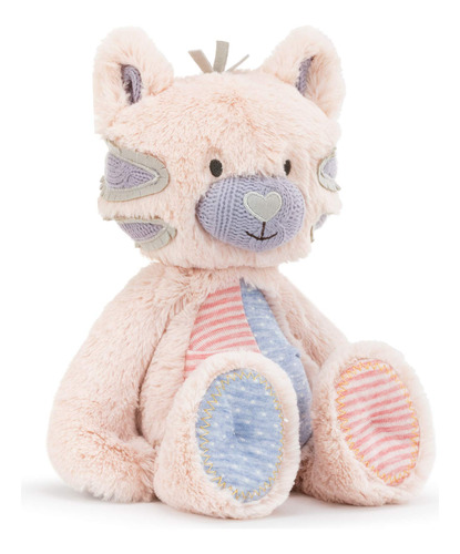 Demdaco Juguete De Peluche Para Niños De Peluche De Gato O.