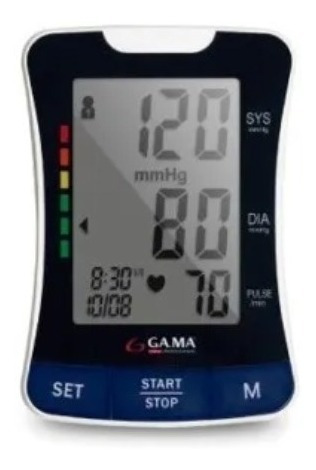 Imagen 2 de 4 de Tensiometro Digital De Brazo Automatico Gama - Lcd 4.8