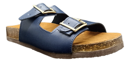 Huarache Doble Hebilla Casual Para Dama Mod 130