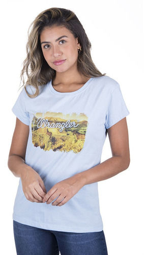 Camiseta Feminina Wrangler Wf8039