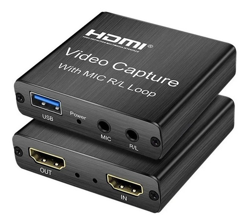 Tarjeta De Captura D/audio Y Video Hdmi Con 1080p Hd Usb