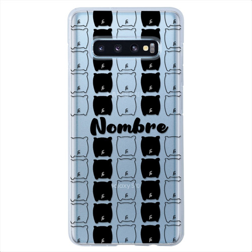 Funda Para Samsung Galaxy Cerditos Personalizada Con Nombre