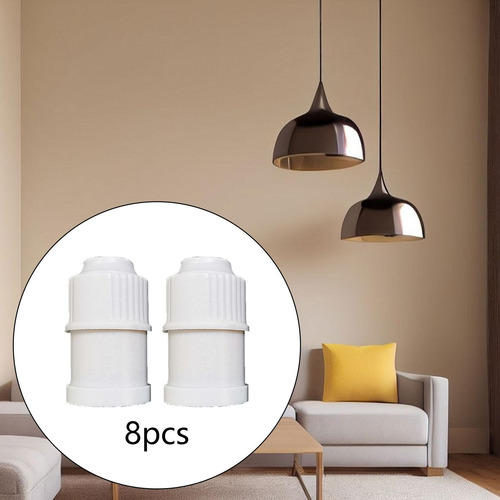 8 Uds E27 Adaptador De Enchufe Práctico 6,1 Cm X 0,29 Cm
