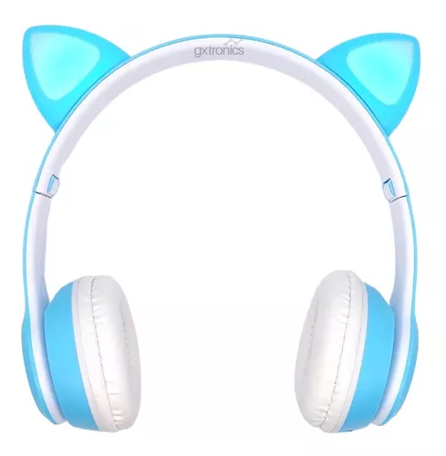 Audifonos Para Niña Nina Con Orejas De Gato Bluetooth Inalambricos